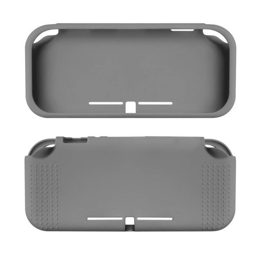 For Nintendo Switch Lite Game Console Anti-Slip Silicone Protective Case(Gray)