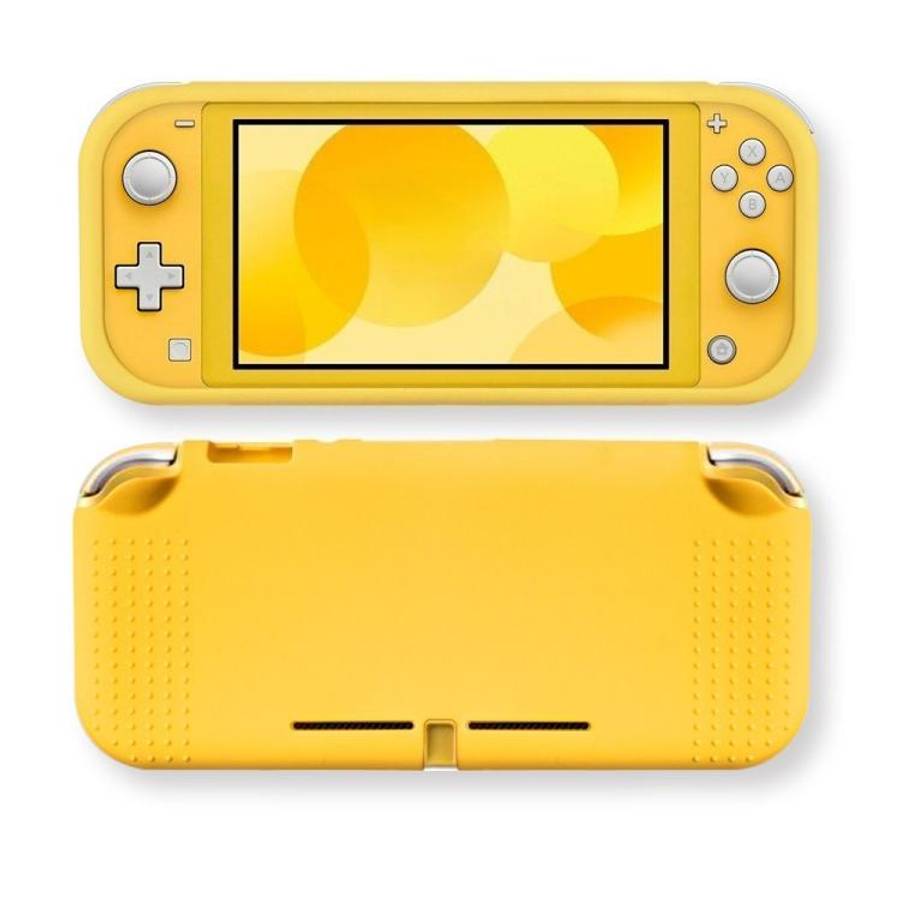 For Nintendo Switch Lite Game Console Anti-Slip Silicone Protective Case(Gray)