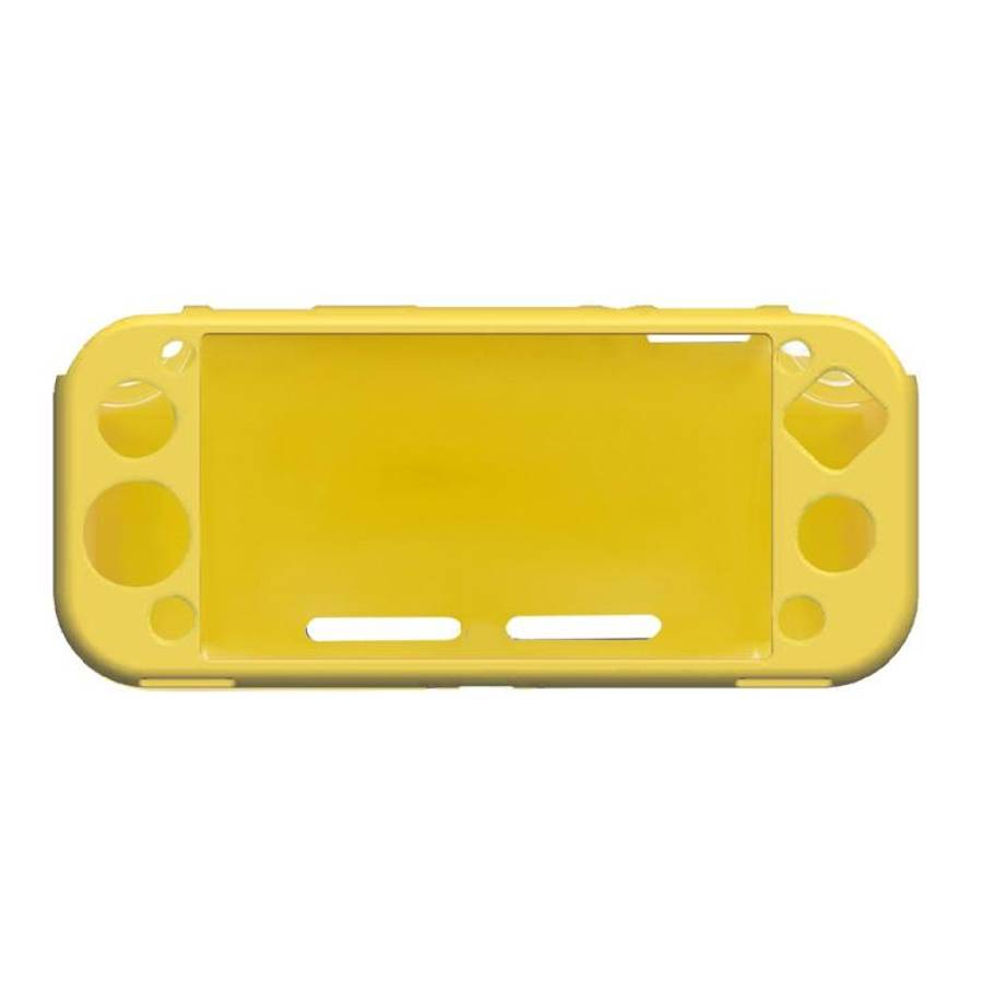 For Nintendo Switch Lite Game Console All-Inclusive PC Protective Case(Yellow)