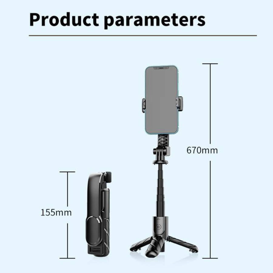 K25MINI Smartphone Live Streaming Photography Tripod Portable Bluetooth Selfie Stick