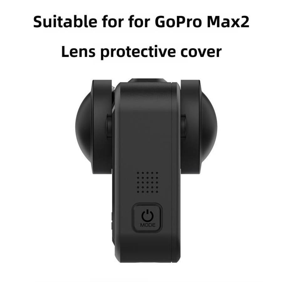 For GoPro MAX2 Silicone Dual Lens Cover