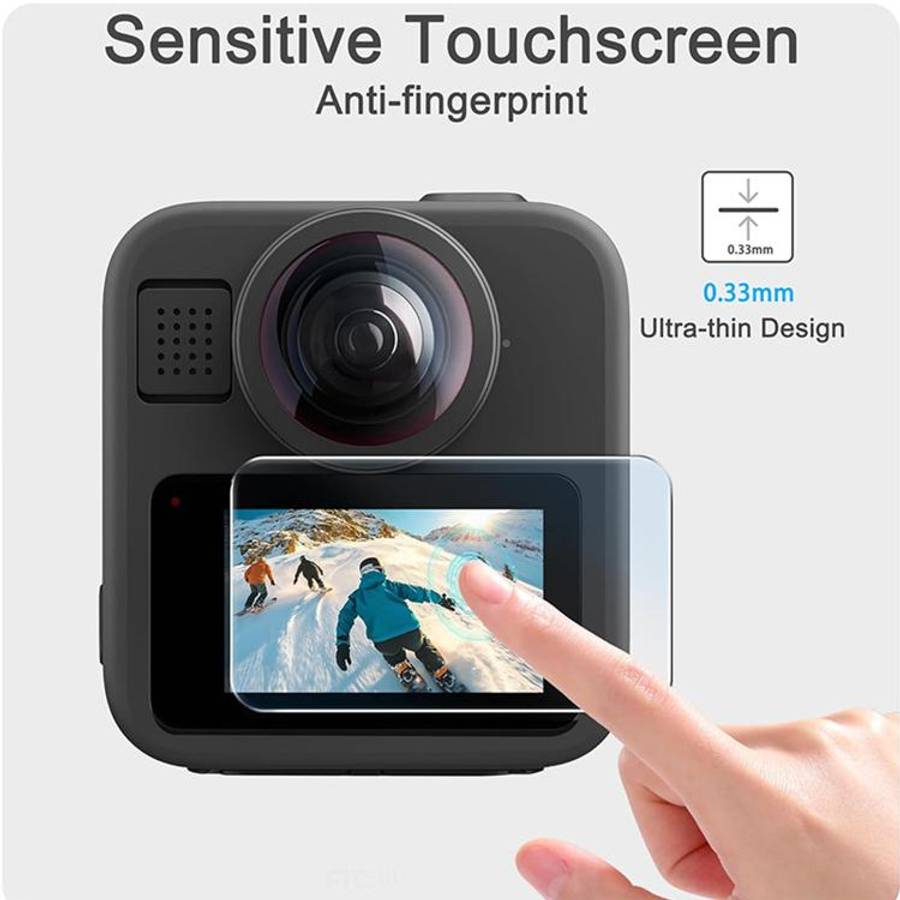 For GoPro MAX2 HD Tempered Glass Screen Protective Film