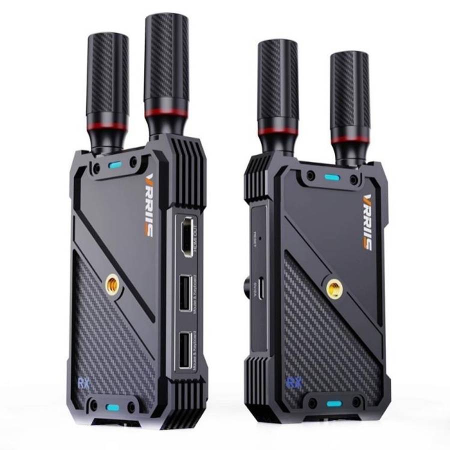 VRRIIS 082K Support USB Keyboard Mouse 400m Wireless HD KVM Extender Video Transmitter Receiver, ...