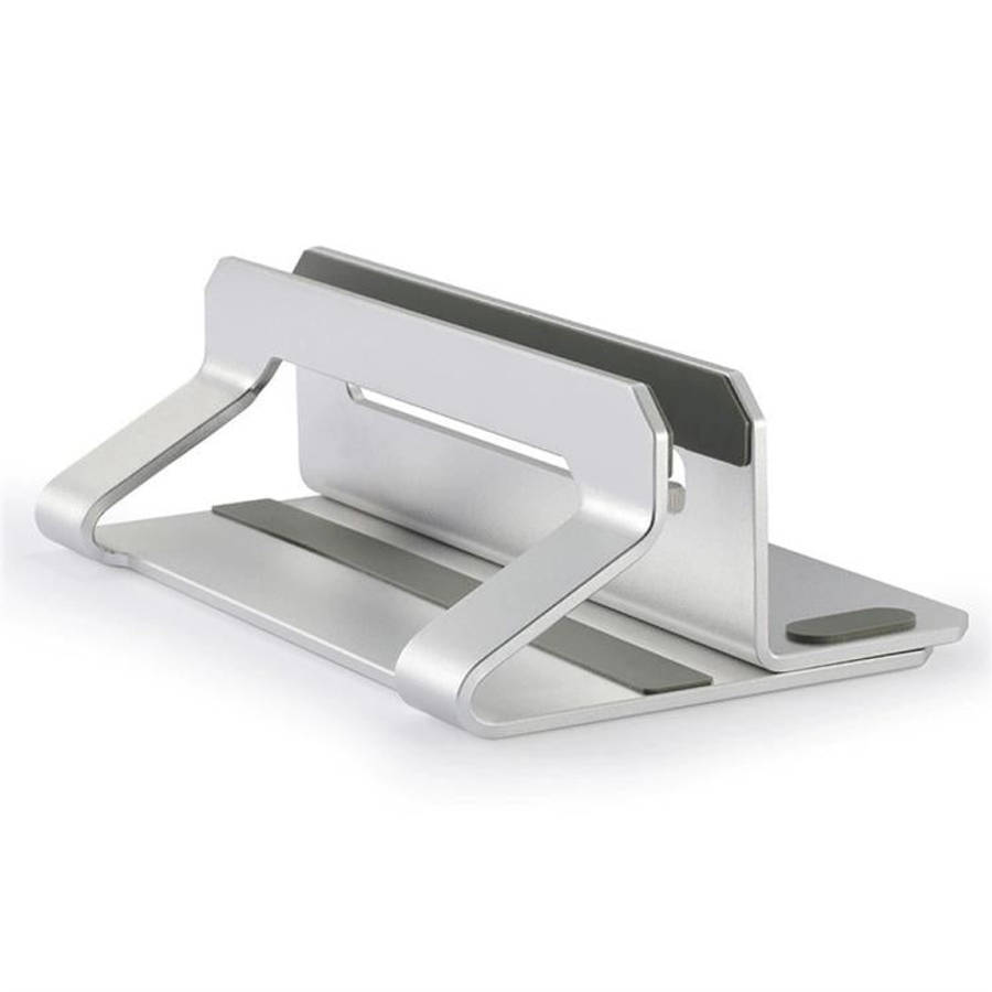 D051 Aluminum Alloy Space Saving Desktop Organizer Vertical Laptop Stand For Up to 17.3 inch