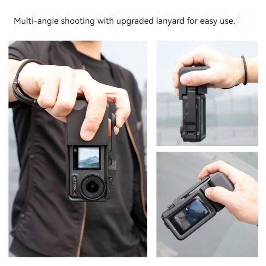 For DJI Osmo Action 5 Pro / 4 / 3 Magnetic Quick-Release Base Mount Grip