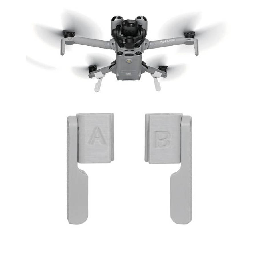 For DJI Mini 5 Pro Foldable Non-Detachable Landing Gear Extender