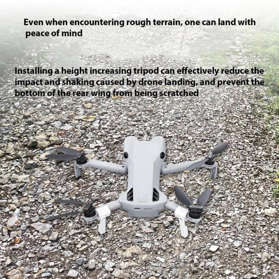 For DJI Mini 5 Pro Foldable Non-Detachable Landing Gear Extender