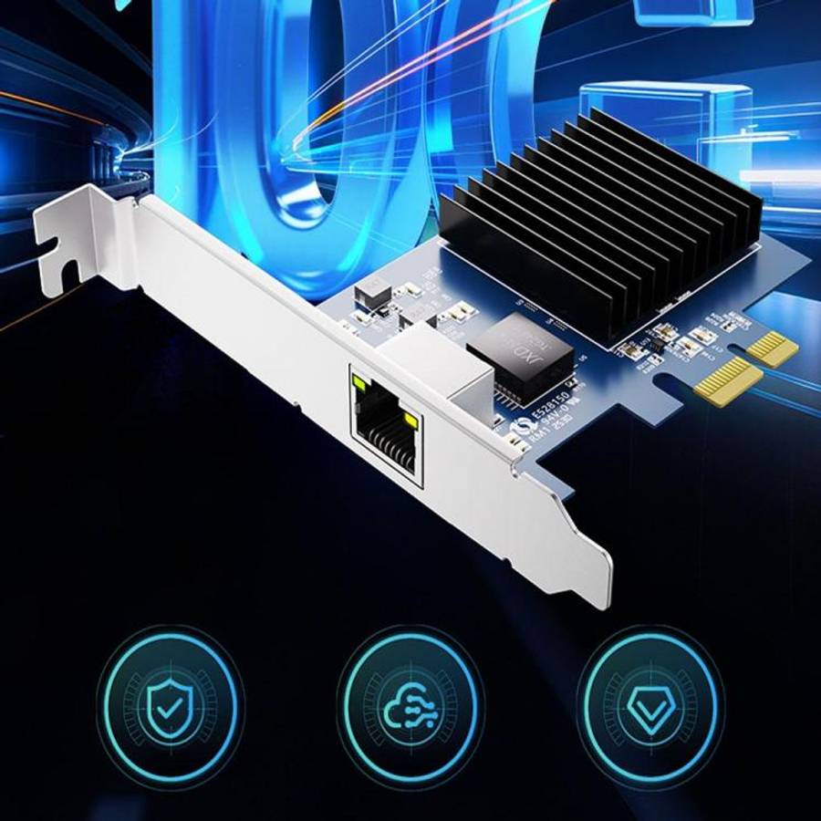 10G Realtek RT8127 PCIe 4.0X1 Diskless Network Card