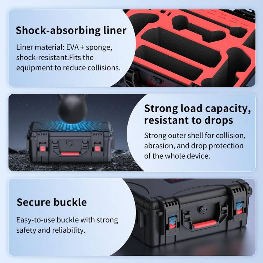 For Nintendo Switch 2 Multifunctional Pro Controller Handheld Console Storage Waterproof Case