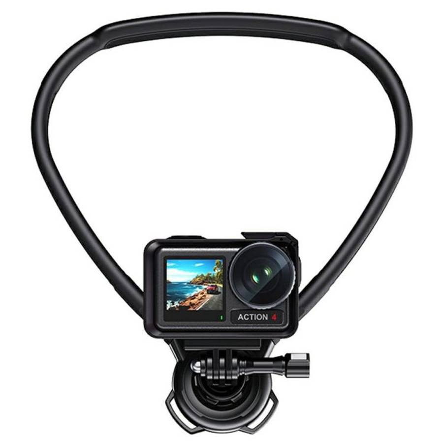 G01 Rotatable Neck Holder Bracket For DJI, GoPro, Insta360, and other Action Cameras