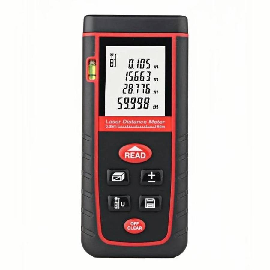 RZ-S60 Portable Handheld Laser Distance Meter, Measuring Distance: 60m