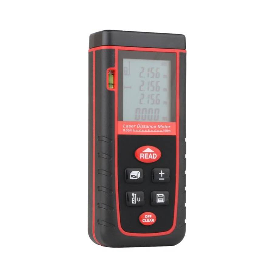 RZ-S60 Portable Handheld Laser Distance Meter, Measuring Distance: 60m