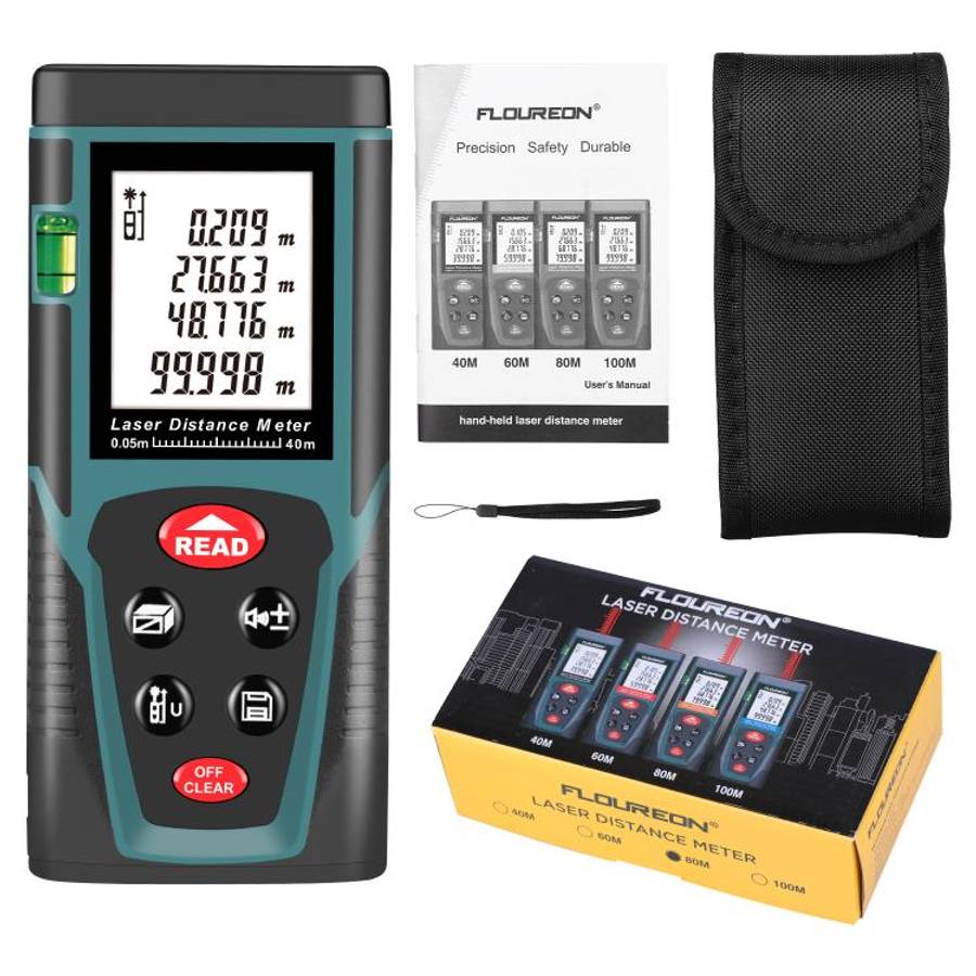 RZG40 40M Laser Distance Meter Handheld Portable Laser Measuring Tool