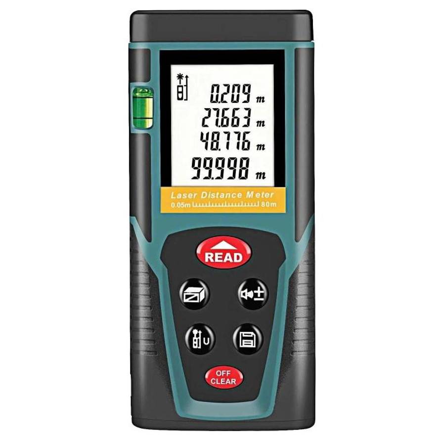 RZG80 80M Laser Distance Meter Handheld Portable Laser Measuring Tool