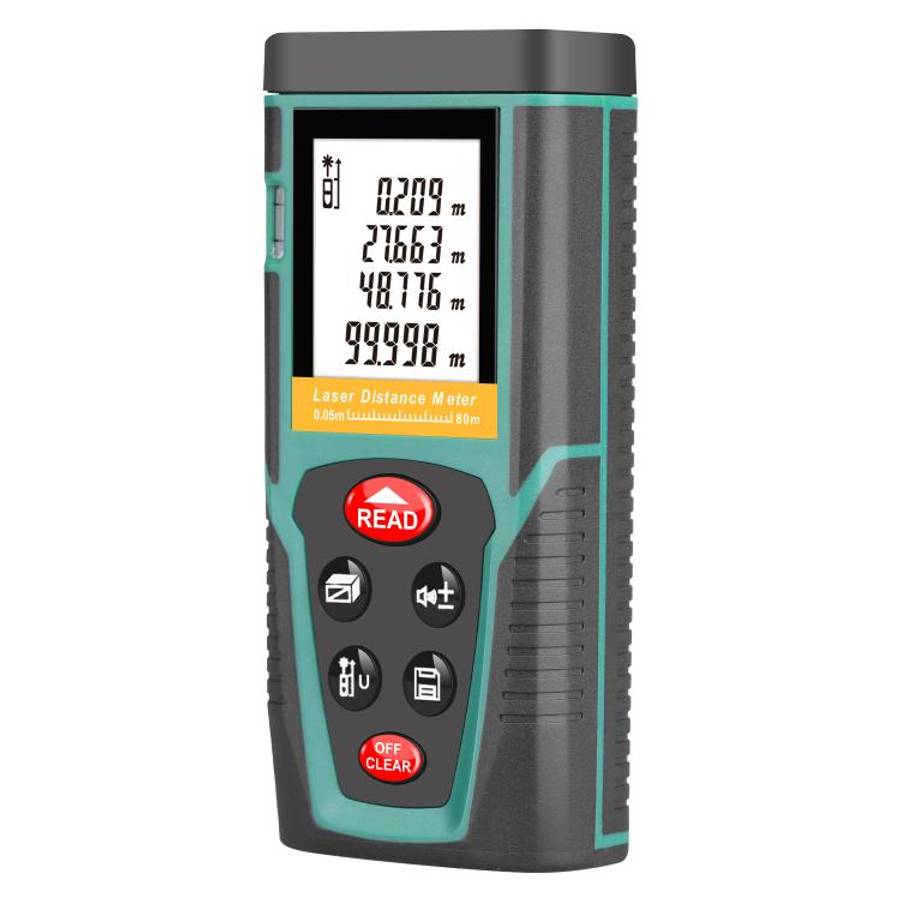 RZG80 80M Laser Distance Meter Handheld Portable Laser Measuring Tool