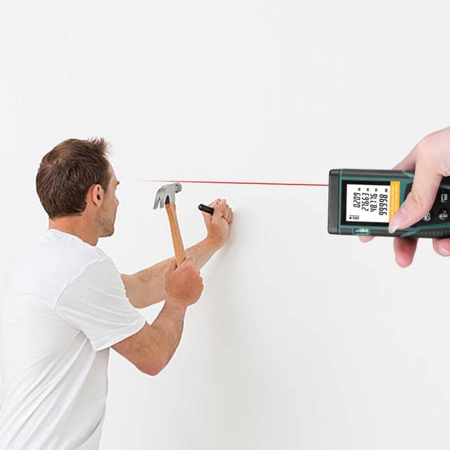 RZG80 80M Laser Distance Meter Handheld Portable Laser Measuring Tool