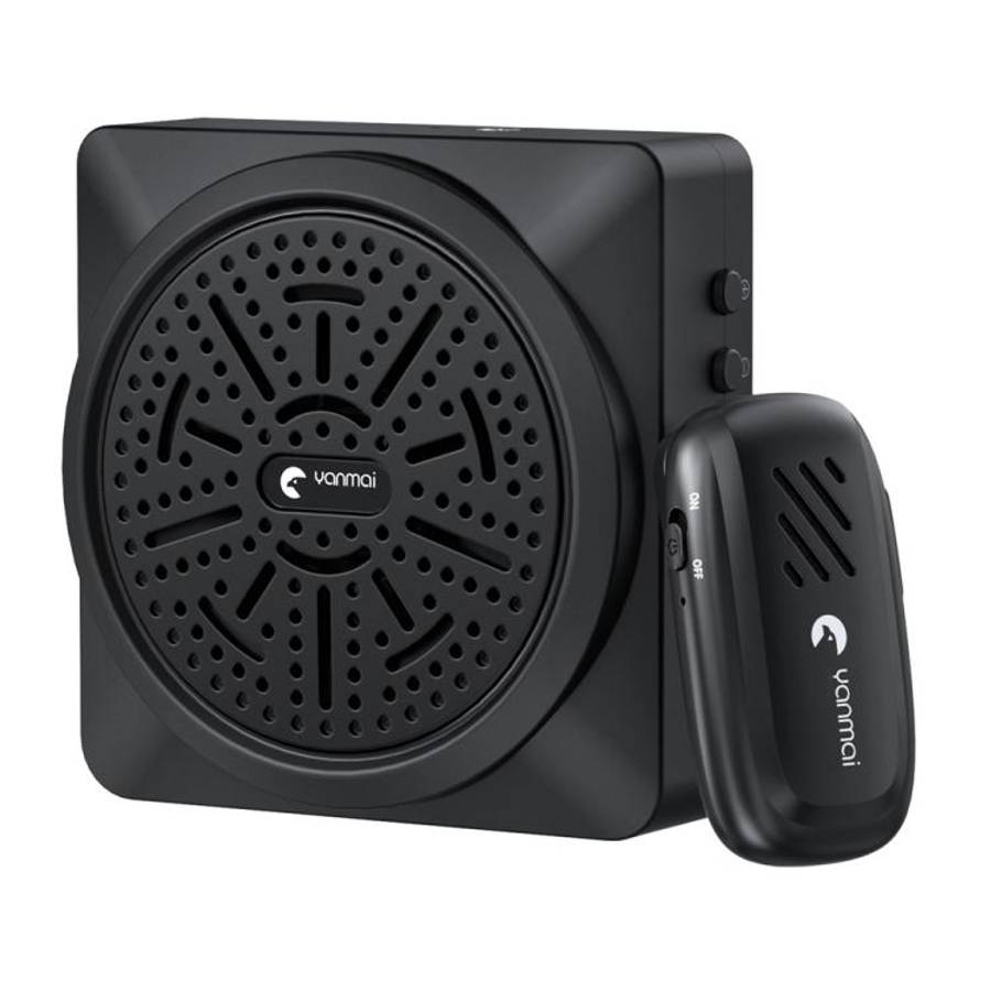 YANMAI K3 Pro Head-mounted Mic Teaching 2.4G Wireless Bluetooth Voice Amplifier System Mic(Black)
