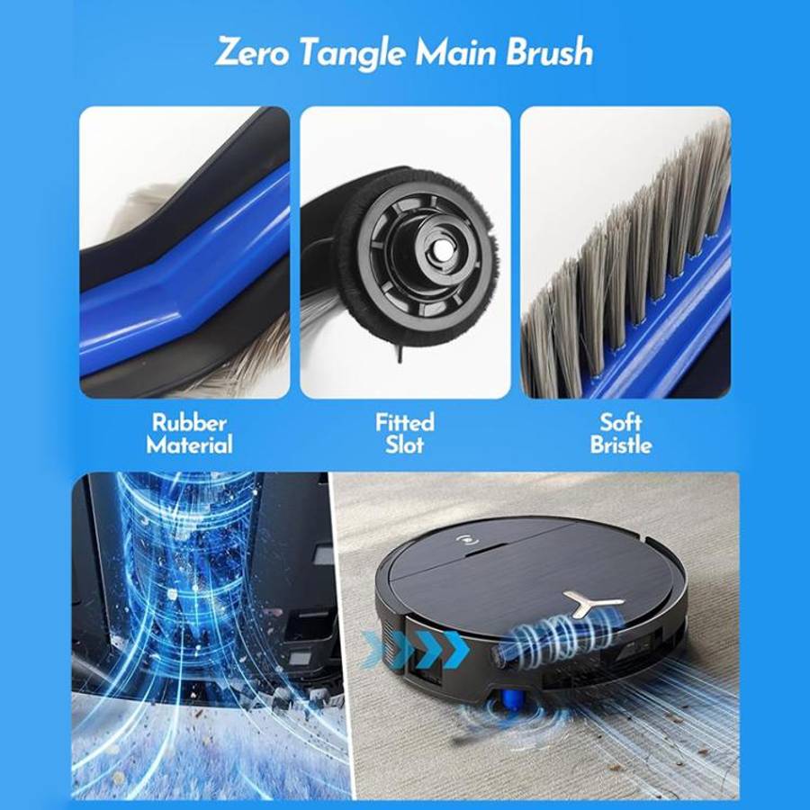 JUNSUNMAY 8pcs/Set Robot Vacuum Cleaner Replacement Parts Kit for Ecovacs Deebot X9 Pro Omni / X9...
