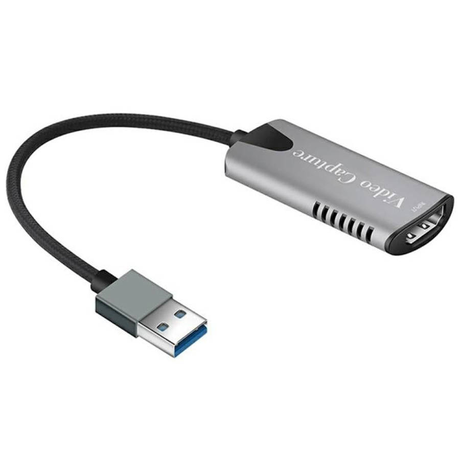 HU-04 USB 2.0 Video Capture Card 4K Input 1080P Output Converter