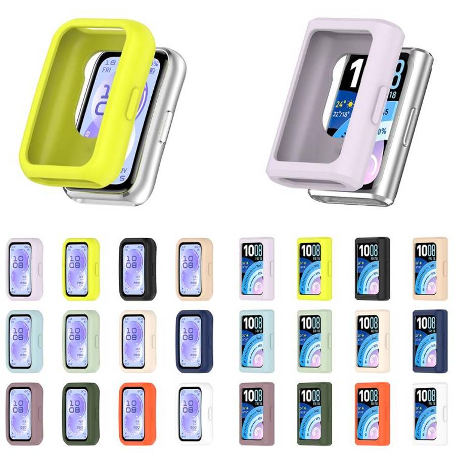 For Huawei Band 11 Pro / 11 Pro NFC Silicone Watch Protective Case(Original Blue)