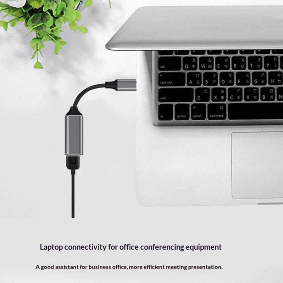 HC-61 HDMI Video Audio Sync Type-C to HDMI Cable 4K / 60Hz Adapter