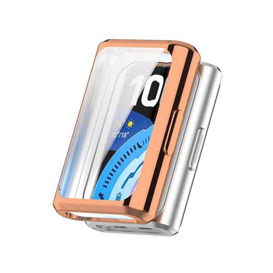 For Huawei Band 11 Pro ENKAY Hat-Prince Full Coverage Electroplated TPU Watch Case with Screen Pr...