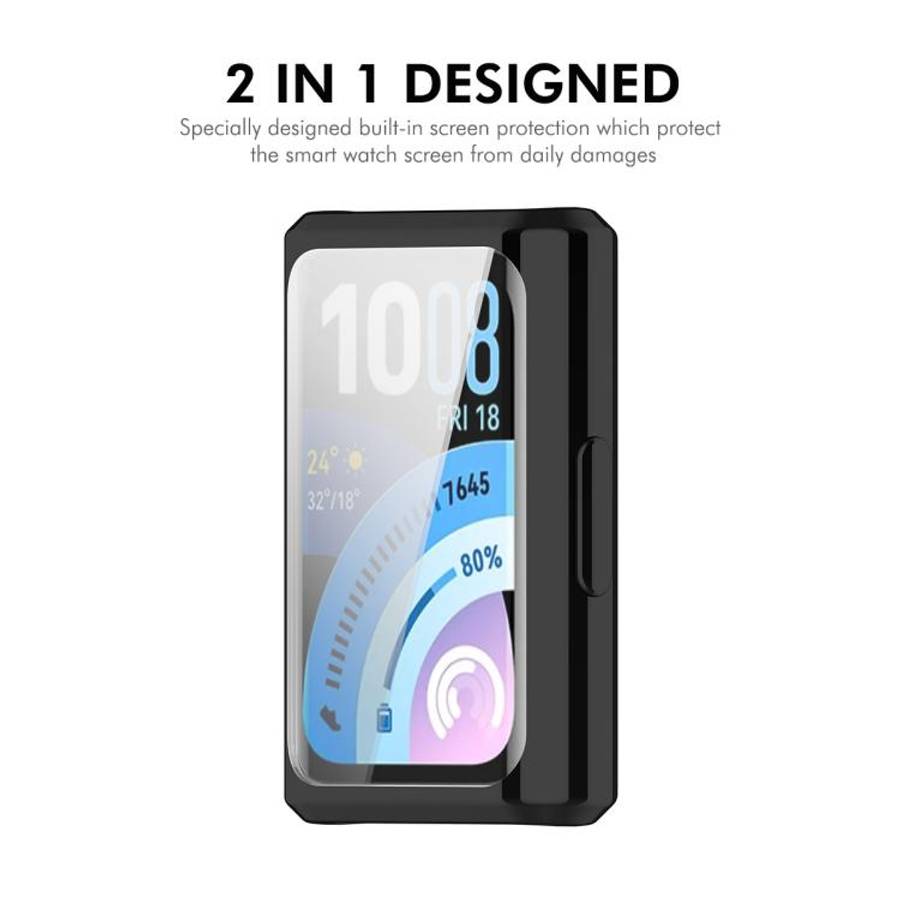 For Huawei Band 11 Pro ENKAY Hat-Prince Full Coverage Electroplated TPU Watch Case with Screen Pr...