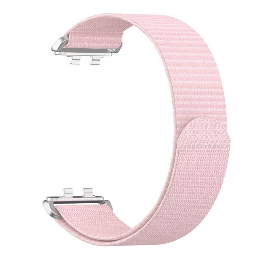 For Huawei Band 11 / Band 11 Pro Feather Light Round Tail Nylon Loop Metal Interface Watch Band(P...