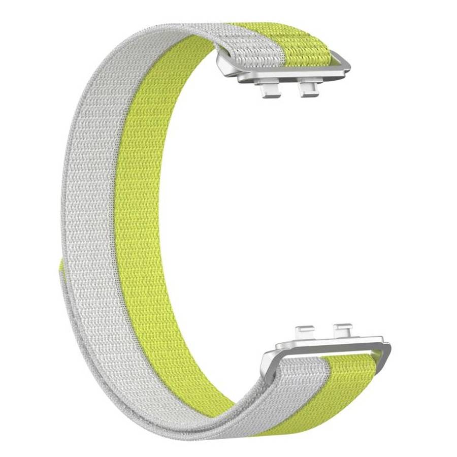 For Huawei Band 11 / Band 11 Pro Feather Light Round Tail Nylon Loop Metal Interface Watch Band(Y...
