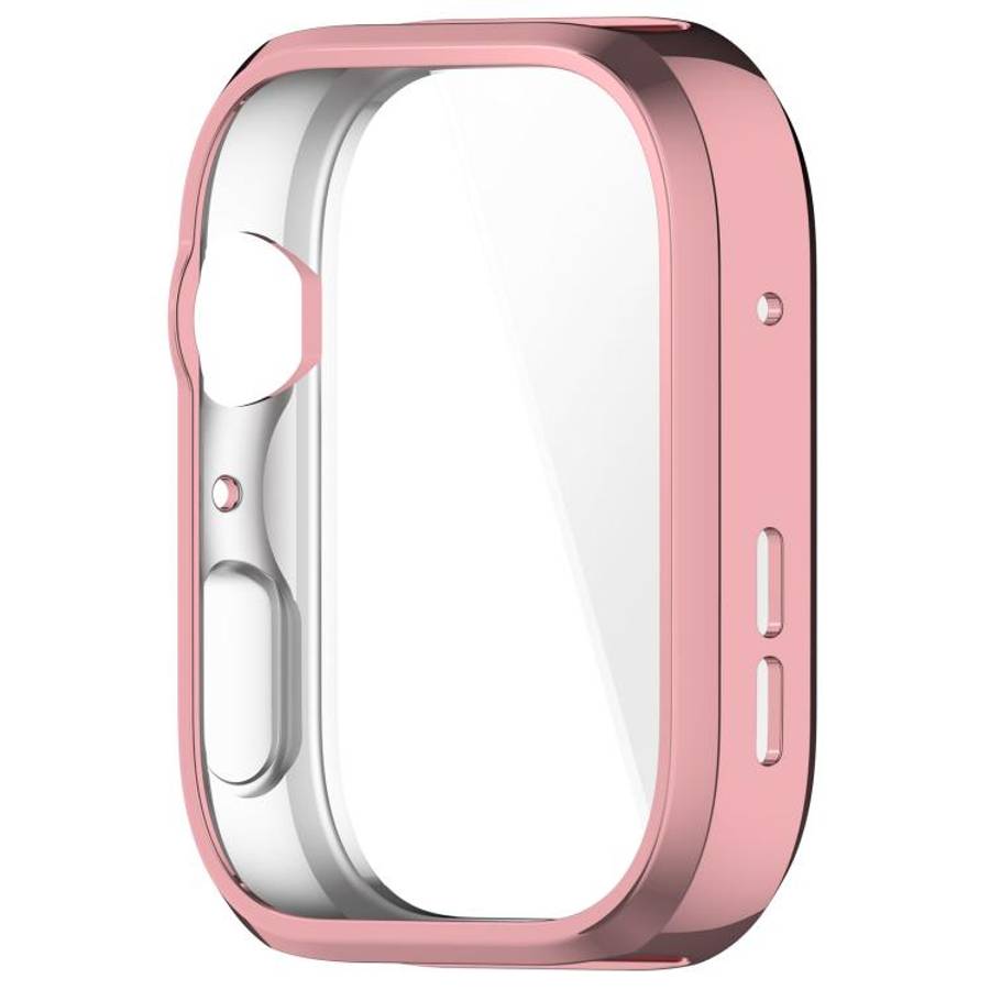 For Huawei Watch Fit 5 Pro Electroplated TPU Full Coverage Watch Protective Case(Pink)