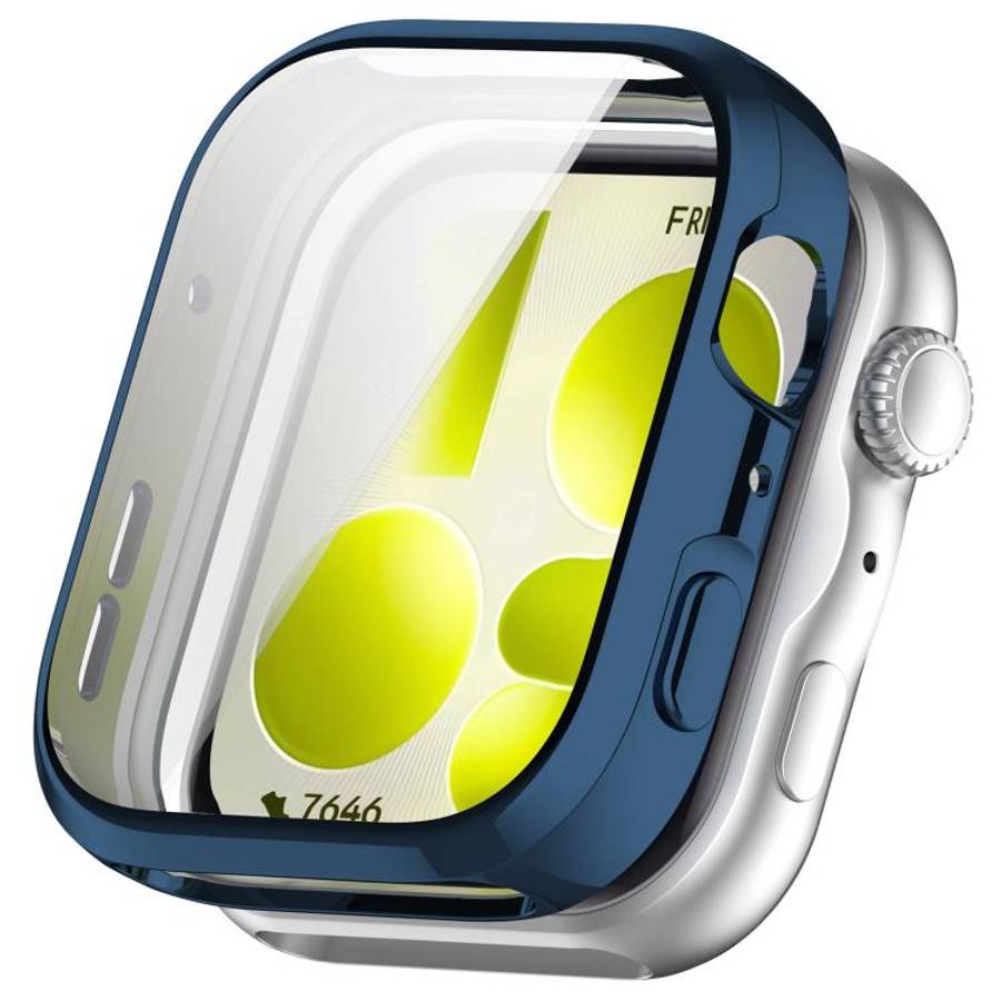 For Huawei Watch Fit 5 Pro Electroplated TPU Full Coverage Watch Protective Case(Midnight Blue)