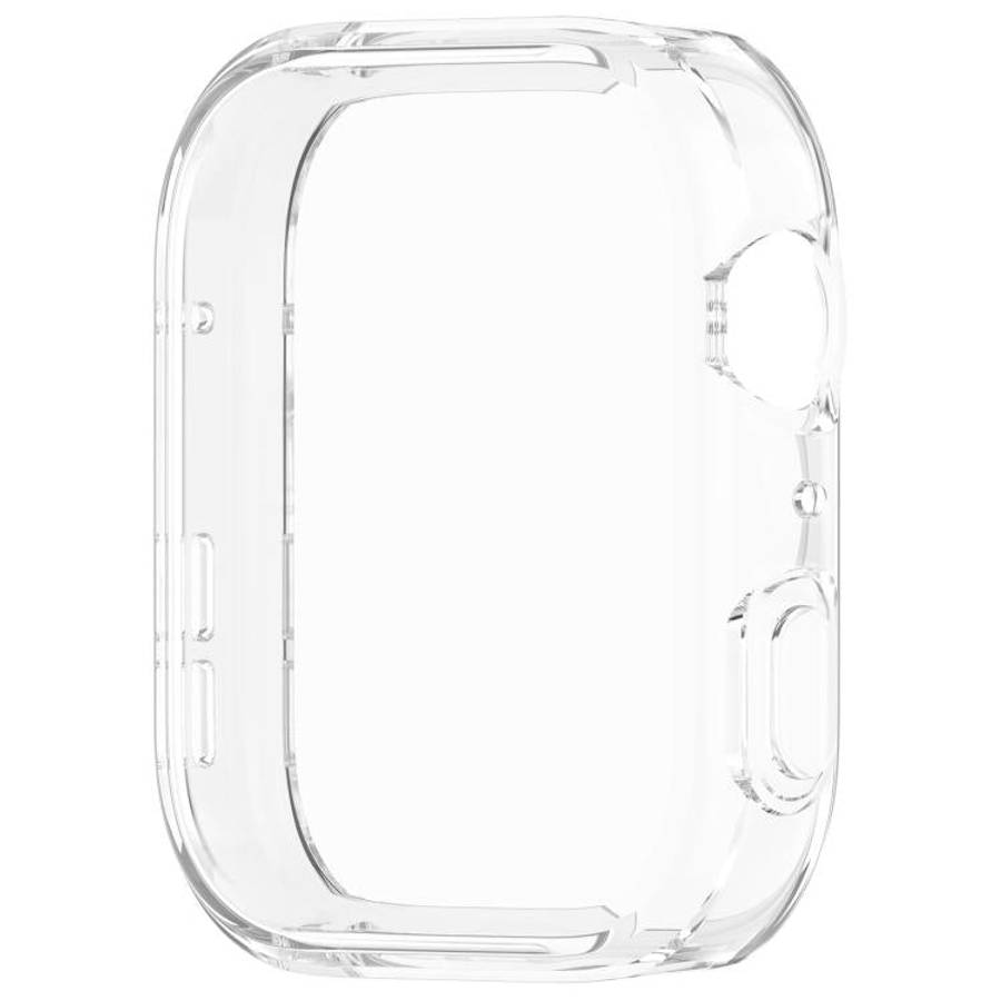For Huawei Watch Fit 5 Pro Electroplated TPU Full Coverage Watch Protective Case(Transparent)