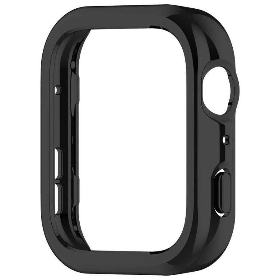 For Huawei Watch Fit 5 Pro Half Coverage Hollow PC Watch Protective Case(Black)