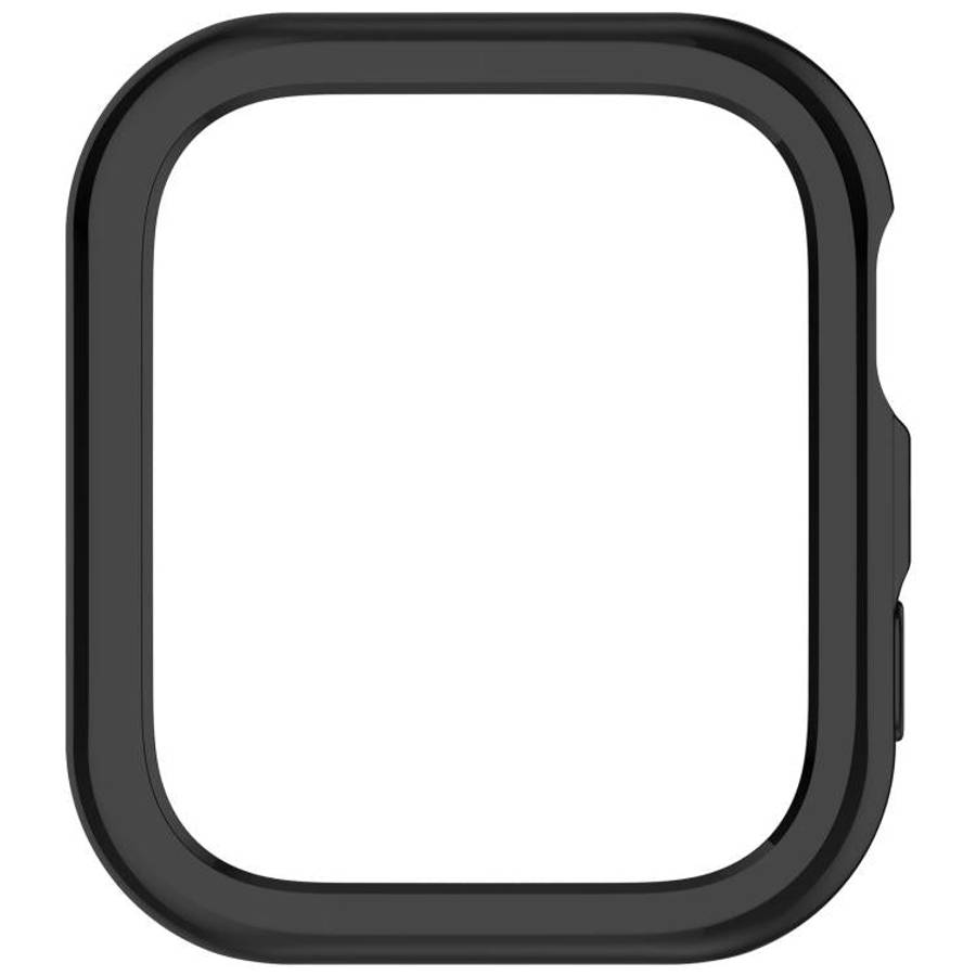 For Huawei Watch Fit 5 Pro Half Coverage Hollow PC Watch Protective Case(Black)