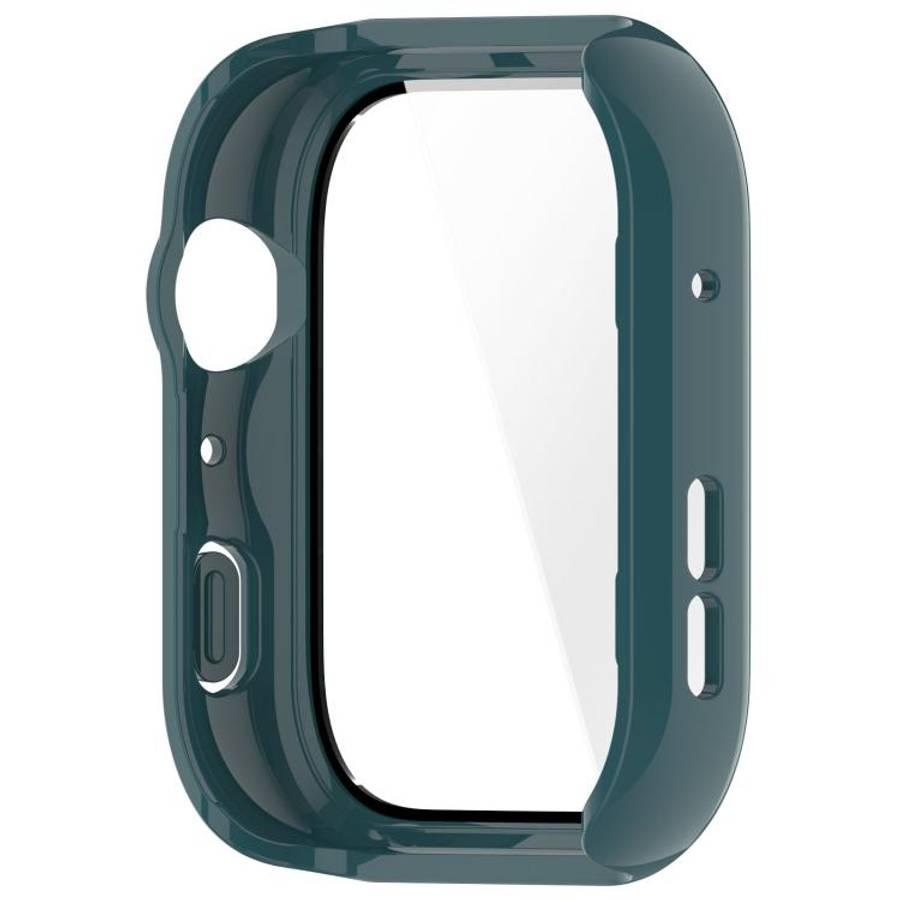 For Huawei Watch Fit 5 Pro Tempered Film Integrated PC Watch Protective Case(Pine Green)