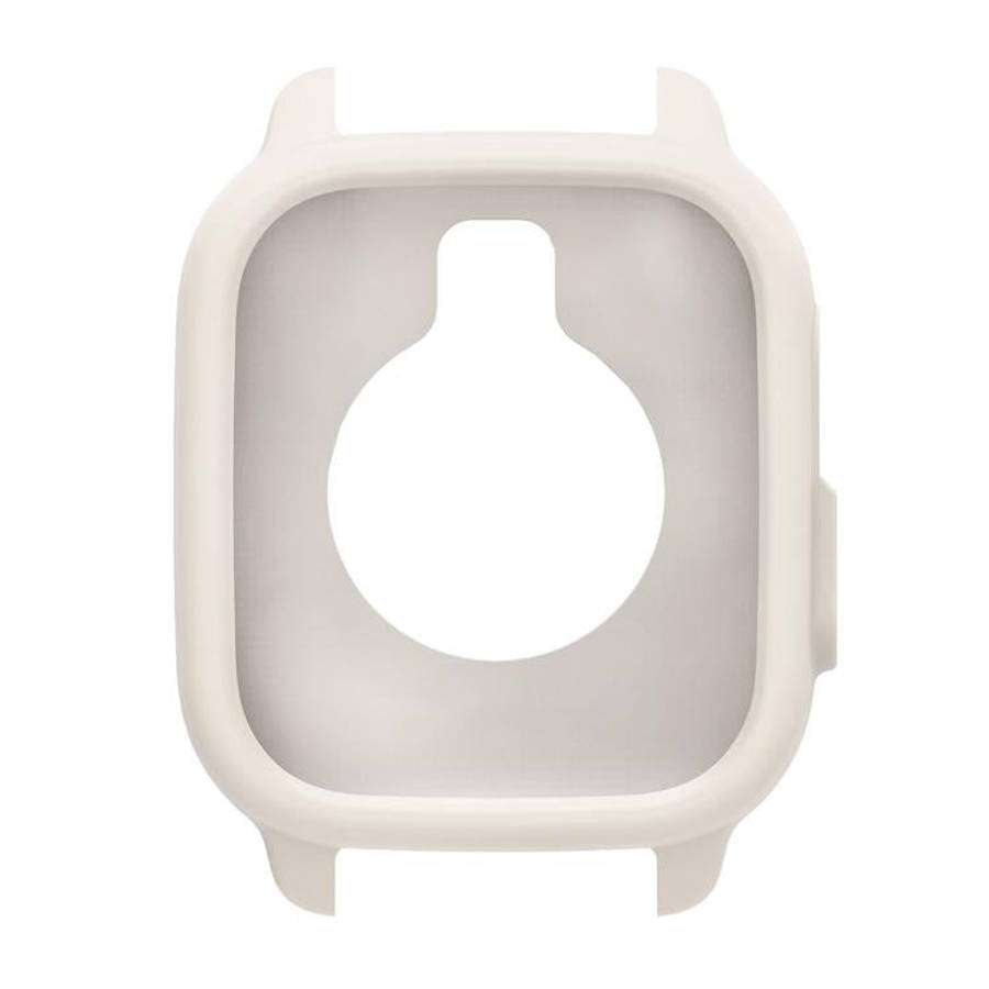 For Realme Watch 5 Silicone Watch Protective Case(Ivory White)