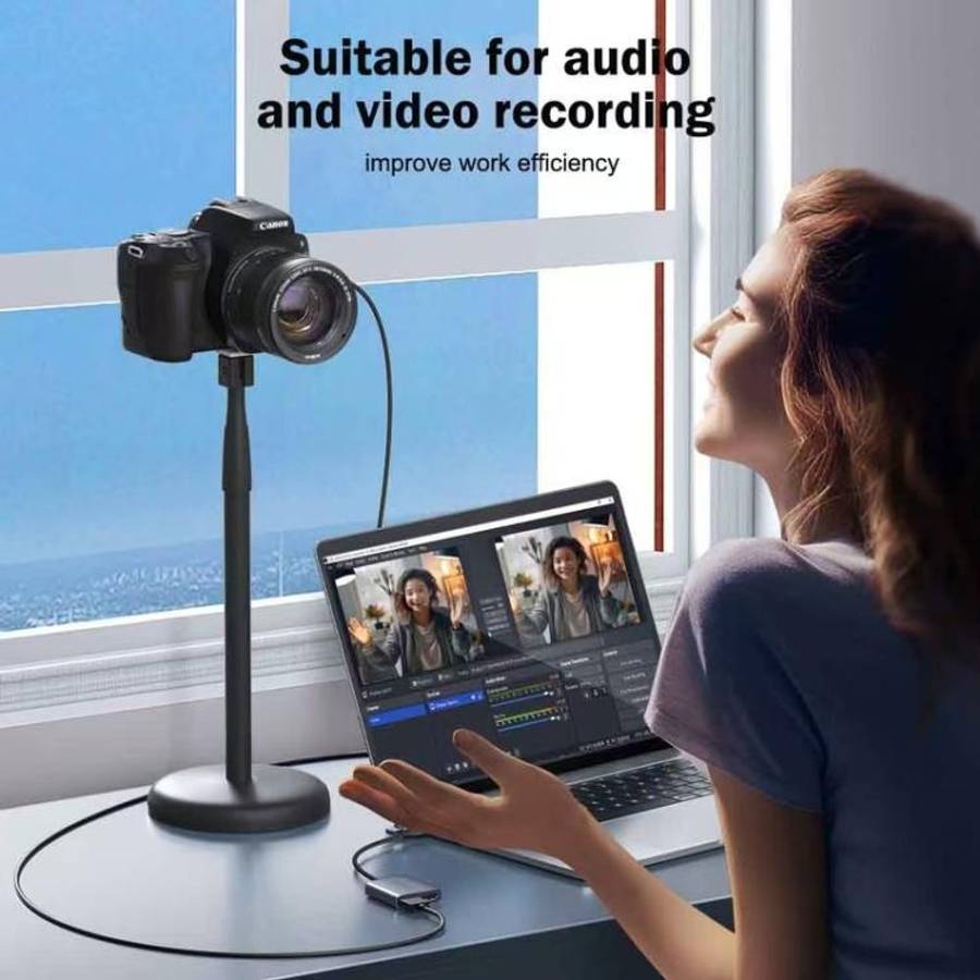Lemorele AC07 4K HDMI Video Capture Card for Live Streaming