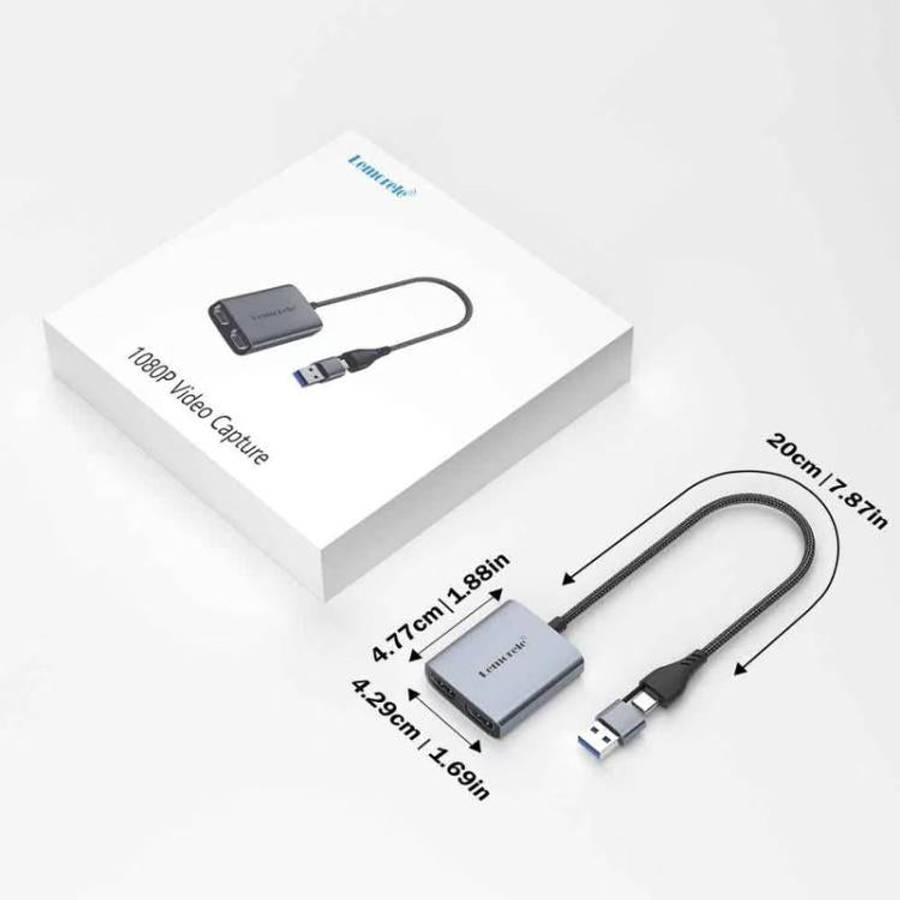 Lemorele AC07 4K HDMI Video Capture Card for Live Streaming