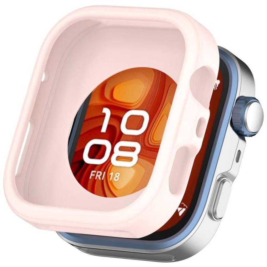 For Huawei Watch Fit 5 Pro Silicone Watch Protective Case(Pink)