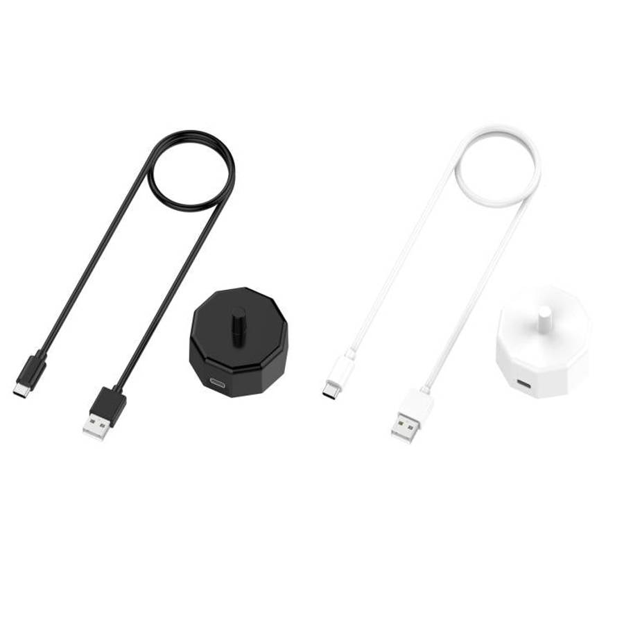 For AquaSonic Black / Vibe Pro Smart Toothbrush Charging Cable Charger Base(White)