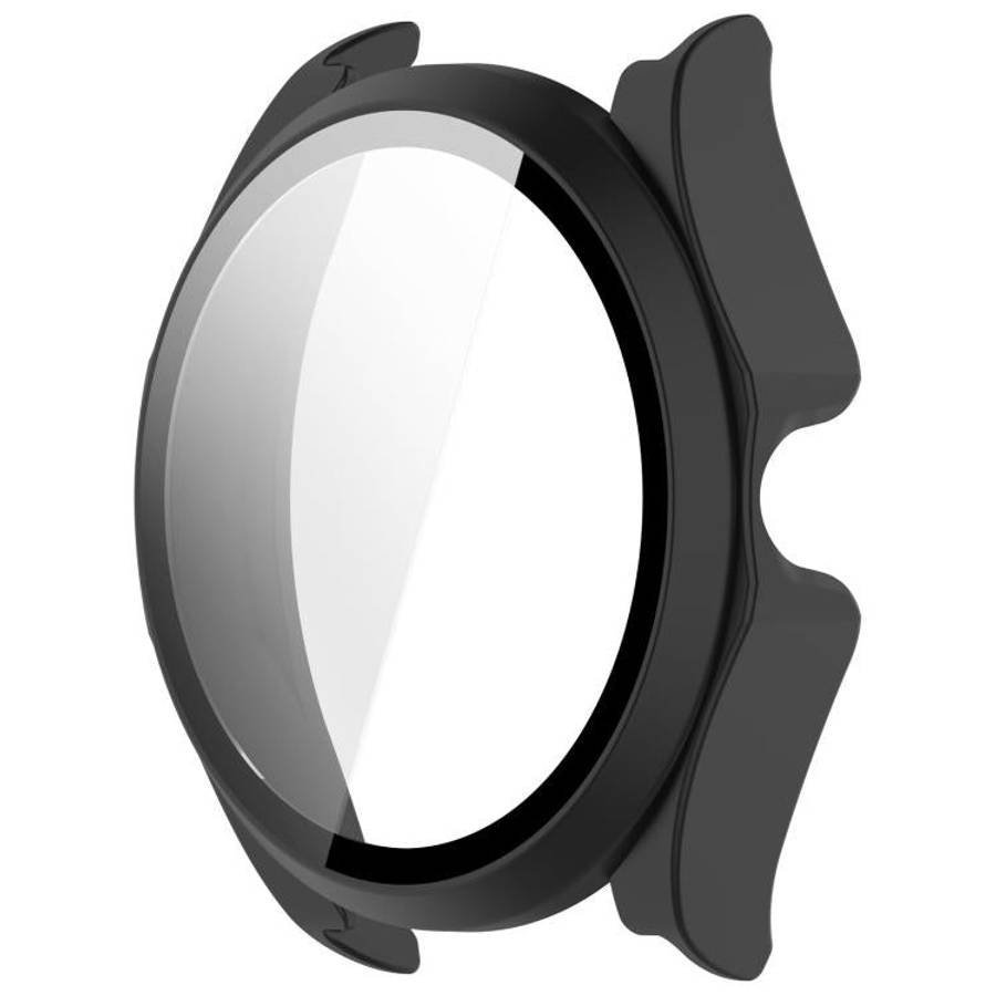 For Huawei Watch Buds 2 Tempered Glass Film Integrated PC Watch Protective Case(Matte Black)