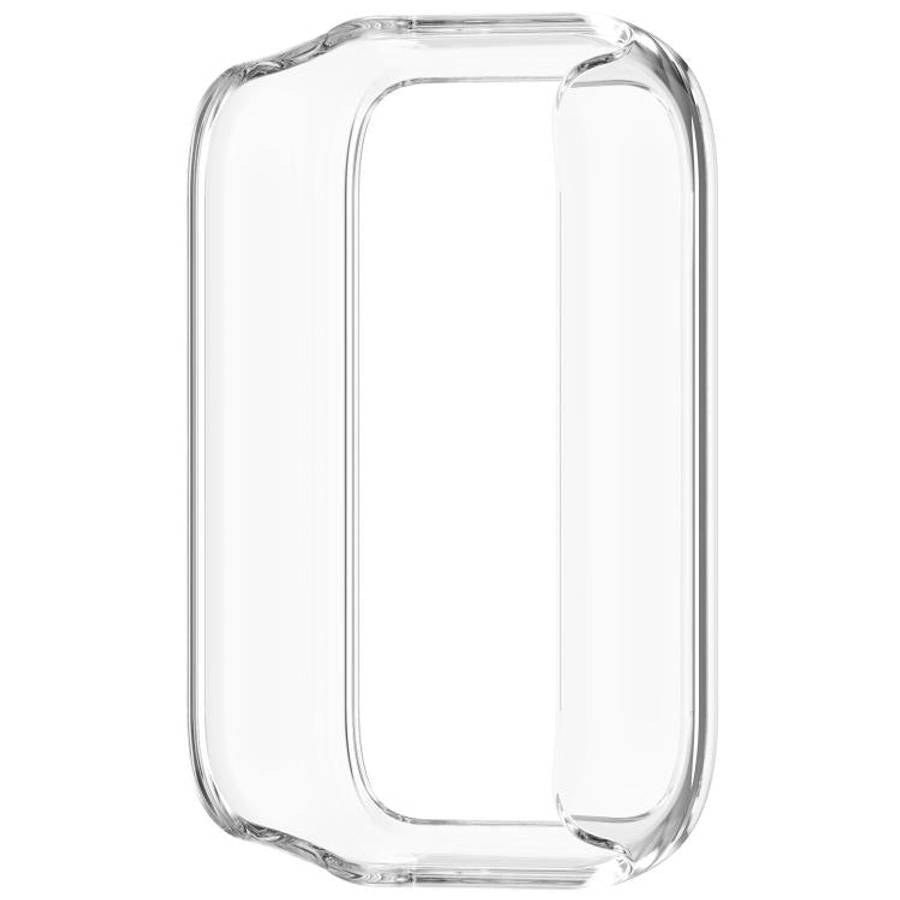 For Xiaomi Smart Band 10 Pro Half Coverage Hollow PC Watch Protective Case(Transparent)