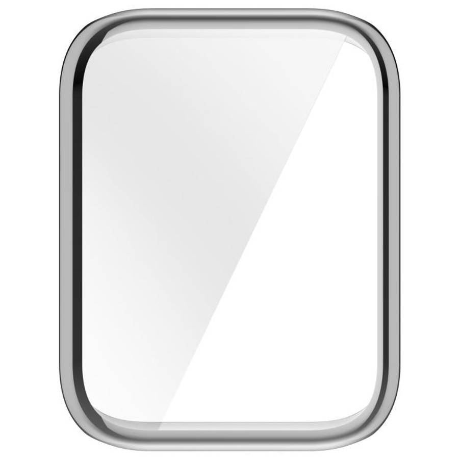 For Xiaomi Smart Band 10 Pro Electroplated TPU Full Coverage Watch Protective Case(Silver)