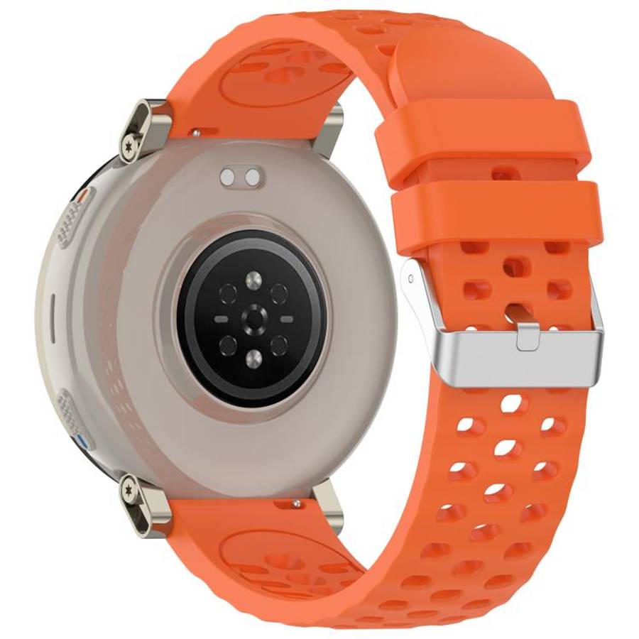 For Amazfit Cheetah 2 Pro Official Same Style Silicone Breathable Watch Band(Orange)