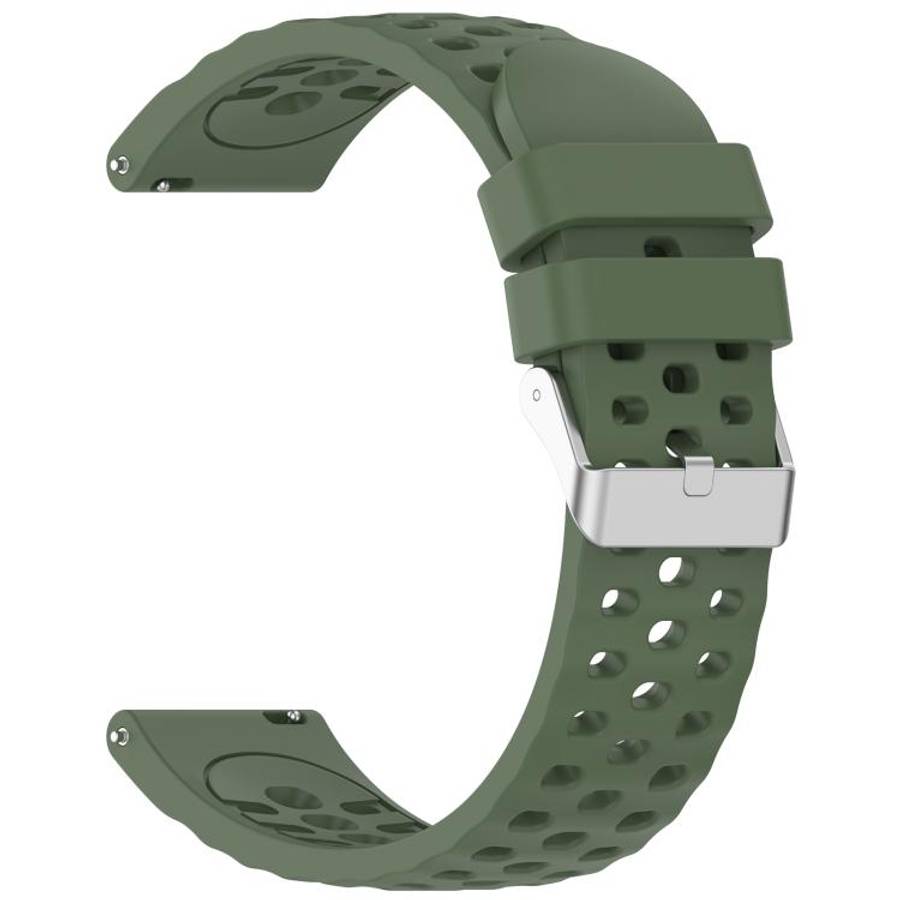 For Amazfit Cheetah 2 Pro Official Same Style Silicone Breathable Watch Band(Green)