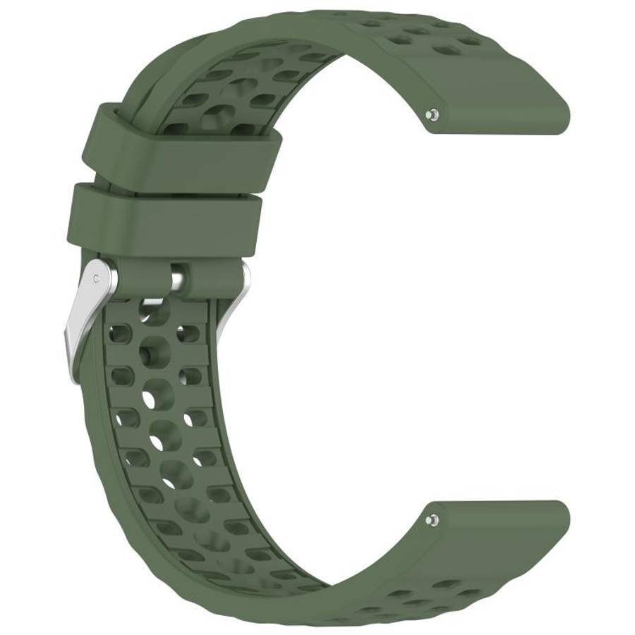 For Amazfit Cheetah 2 Pro Official Same Style Silicone Breathable Watch Band(Green)