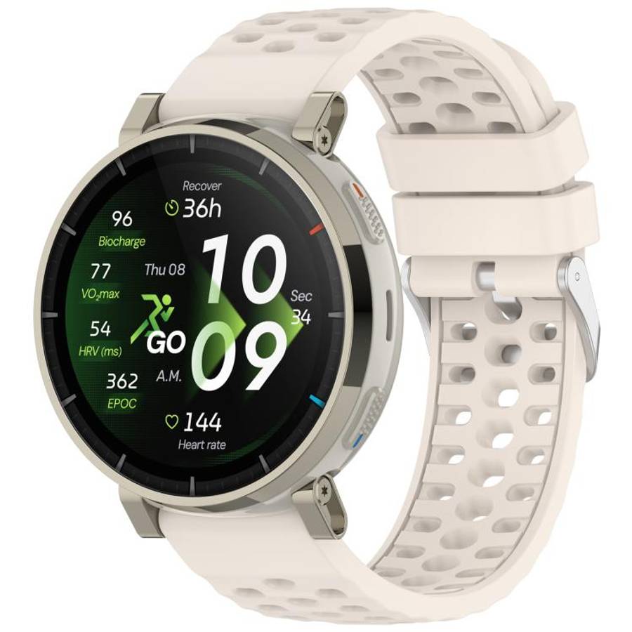 For Amazfit Cheetah 2 Pro Official Same Style Silicone Breathable Watch Band(Starlight)
