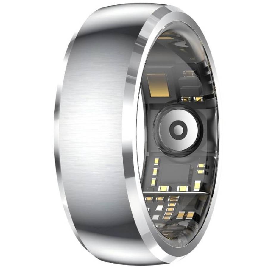SY15 SIZE 9 Smart Ring, Supports Health Monitoring / Gesture Control(Silver)