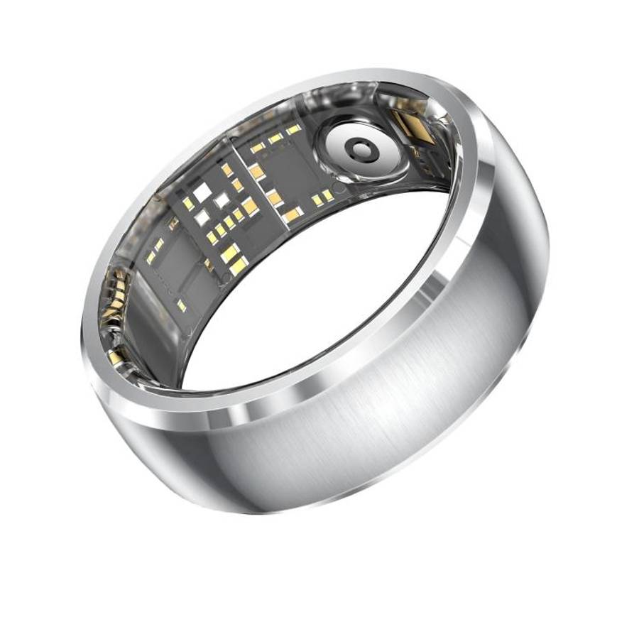 SY15 SIZE 9 Smart Ring, Supports Health Monitoring / Gesture Control(Silver)