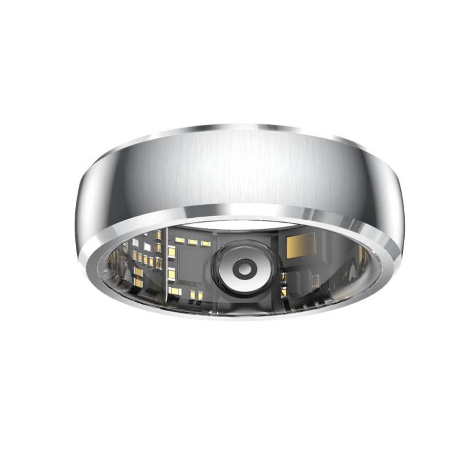 SY15 SIZE 9 Smart Ring, Supports Health Monitoring / Gesture Control(Silver)